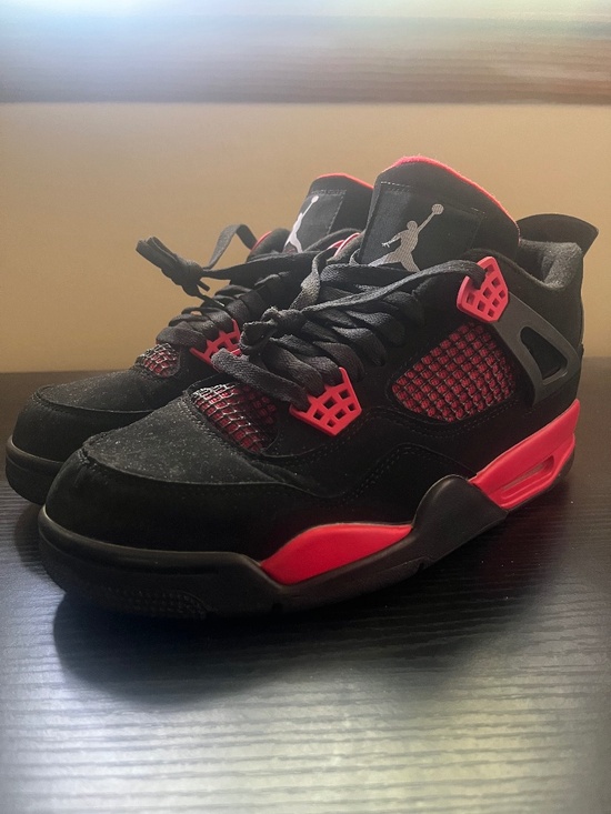 SIZE 7 MEN - Air Jordan 4 Retro Red Thunder main image 4